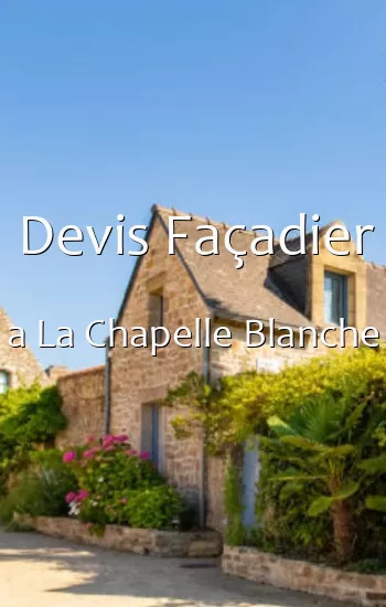 Devis Façadier a La Chapelle Blanche